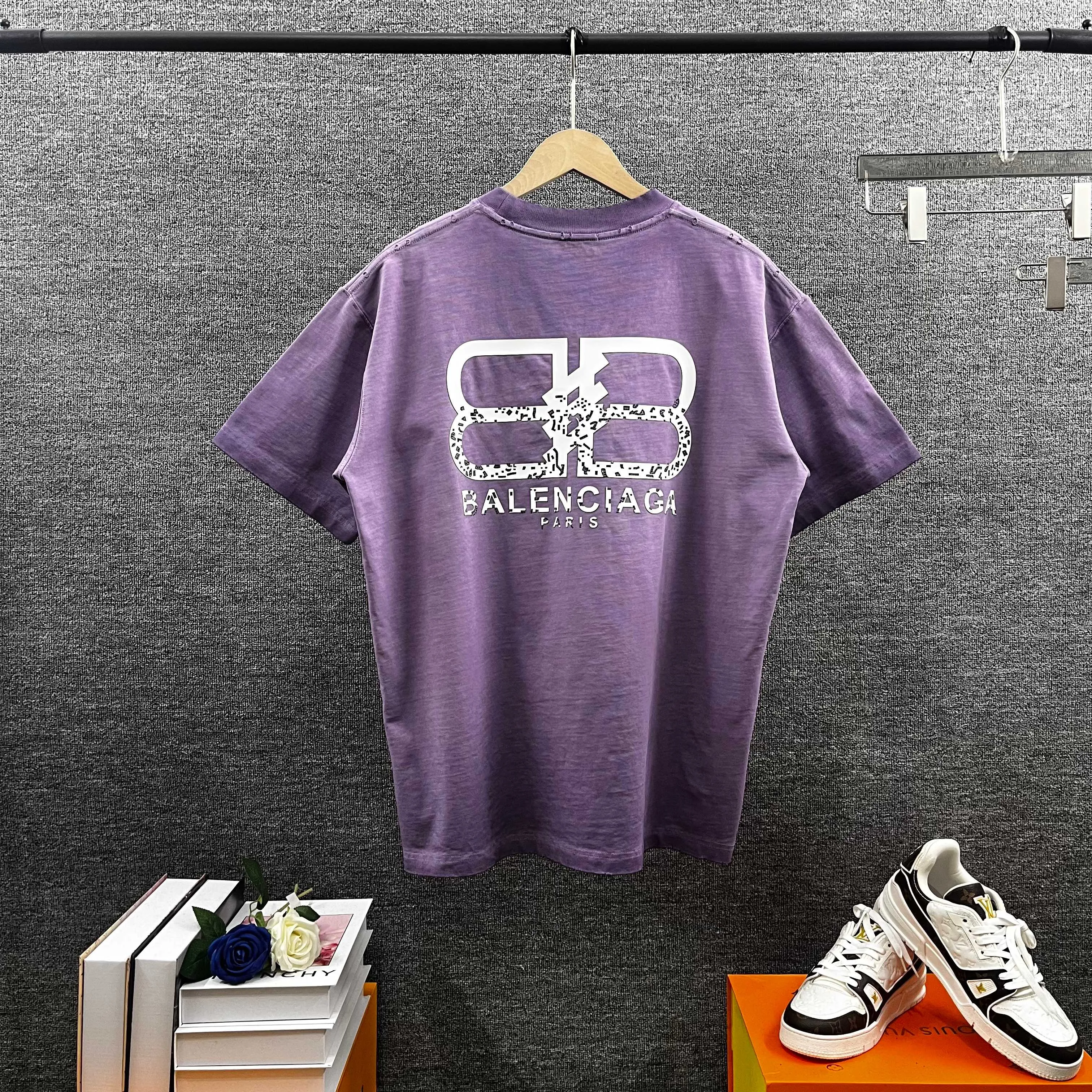 BAL*ENciaga* * 2026 New Arrival logo T Same Style ： Size：S （100-140 ） M （130-160 ） L （150-175 ） XL （160-185 ） XXL （180-220 ）